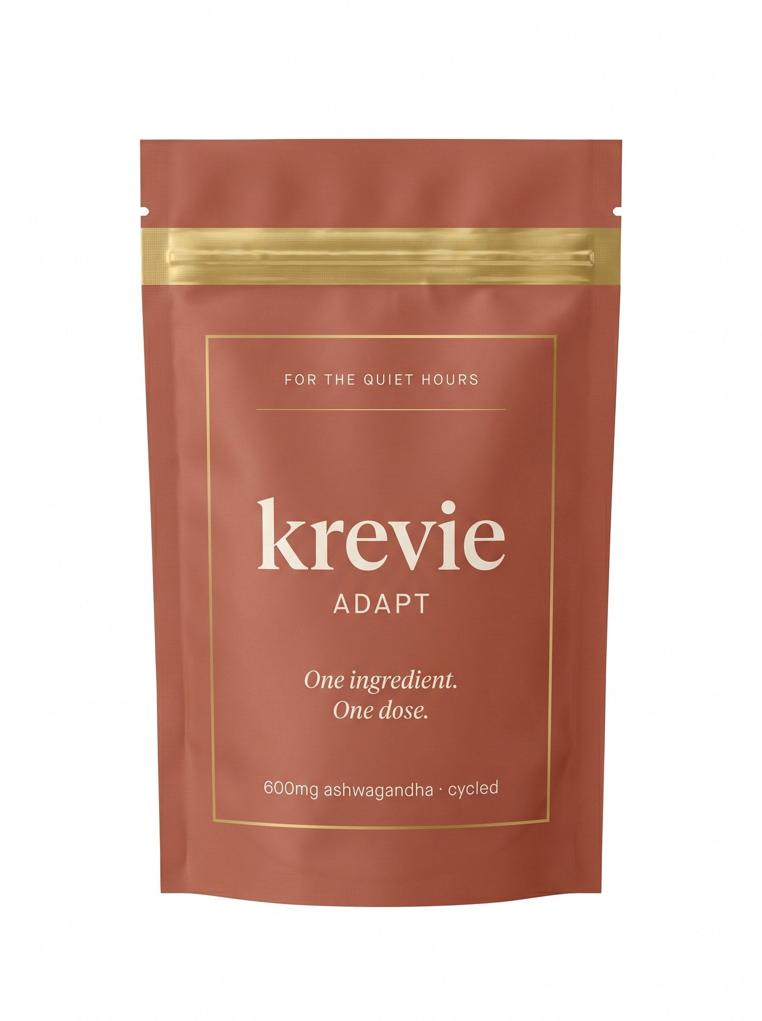 Krevie Adapt — 600mg ashwagandha root extract, cycled